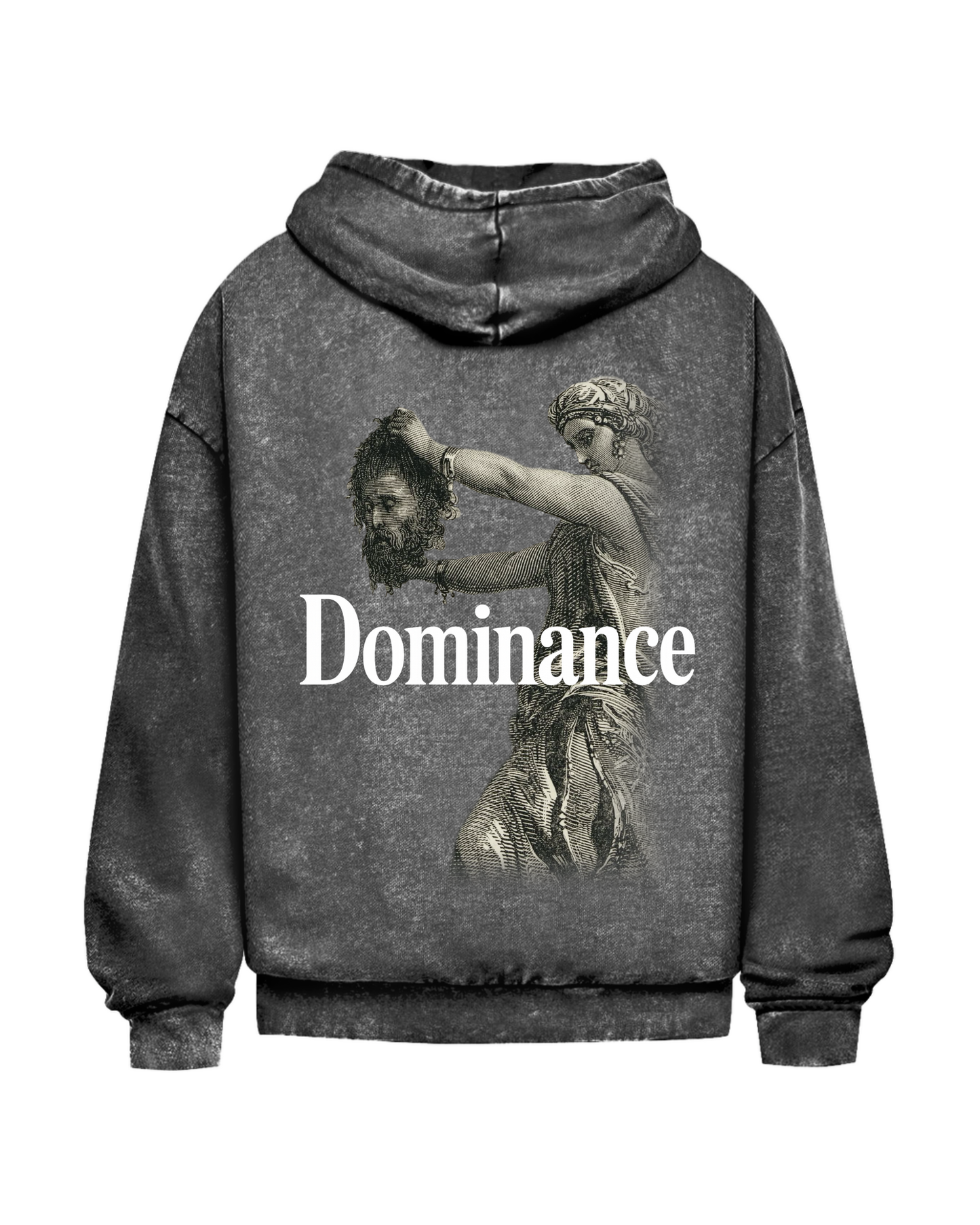 Dominance | Oversized washed hoodie