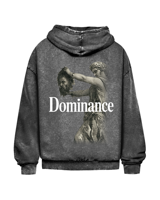 Dominance | Oversized washed hoodie