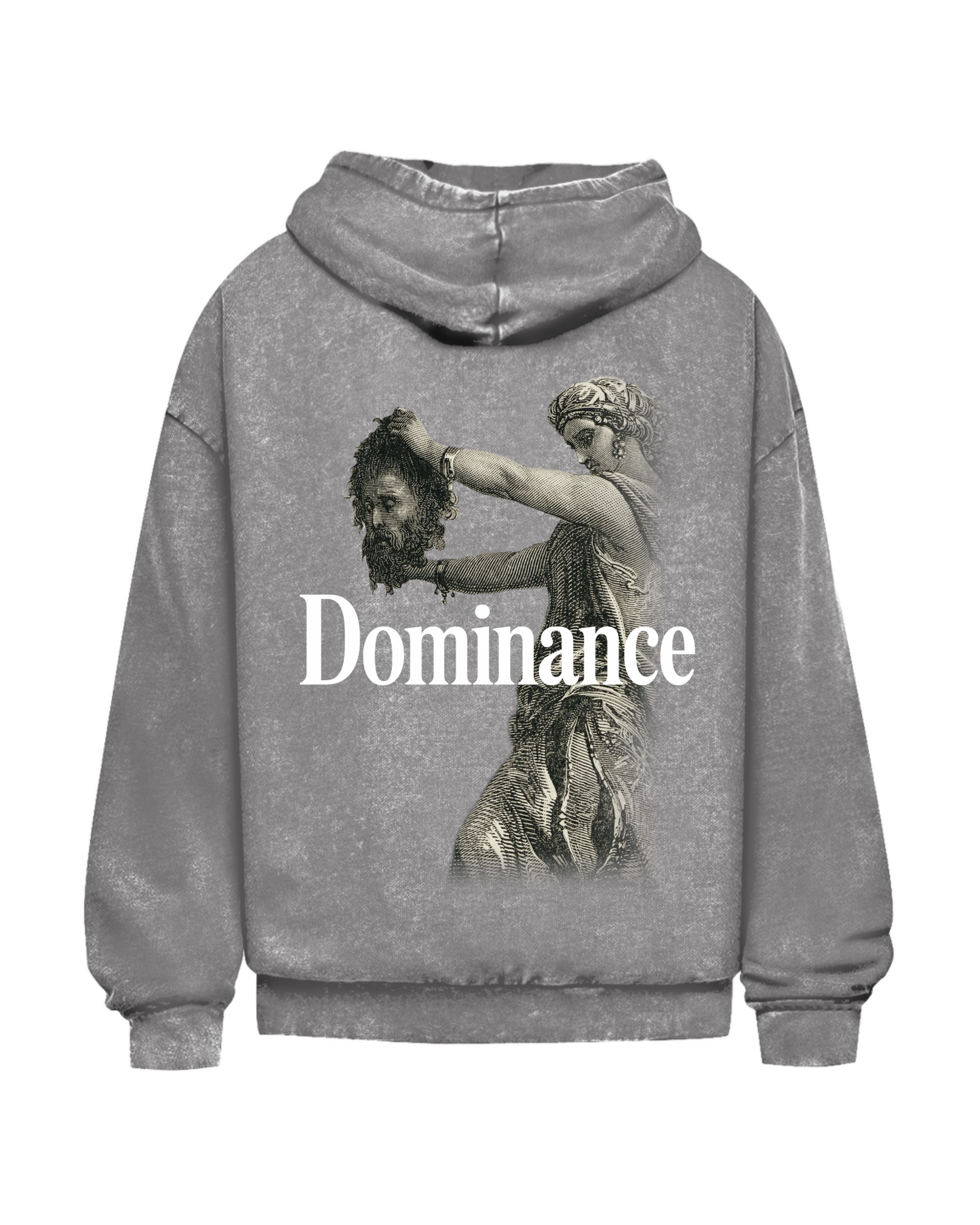 Dominance | Oversized washed hoodie