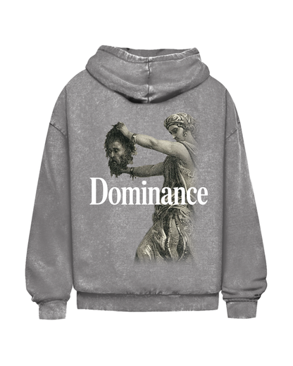 Dominance | Oversized washed hoodie