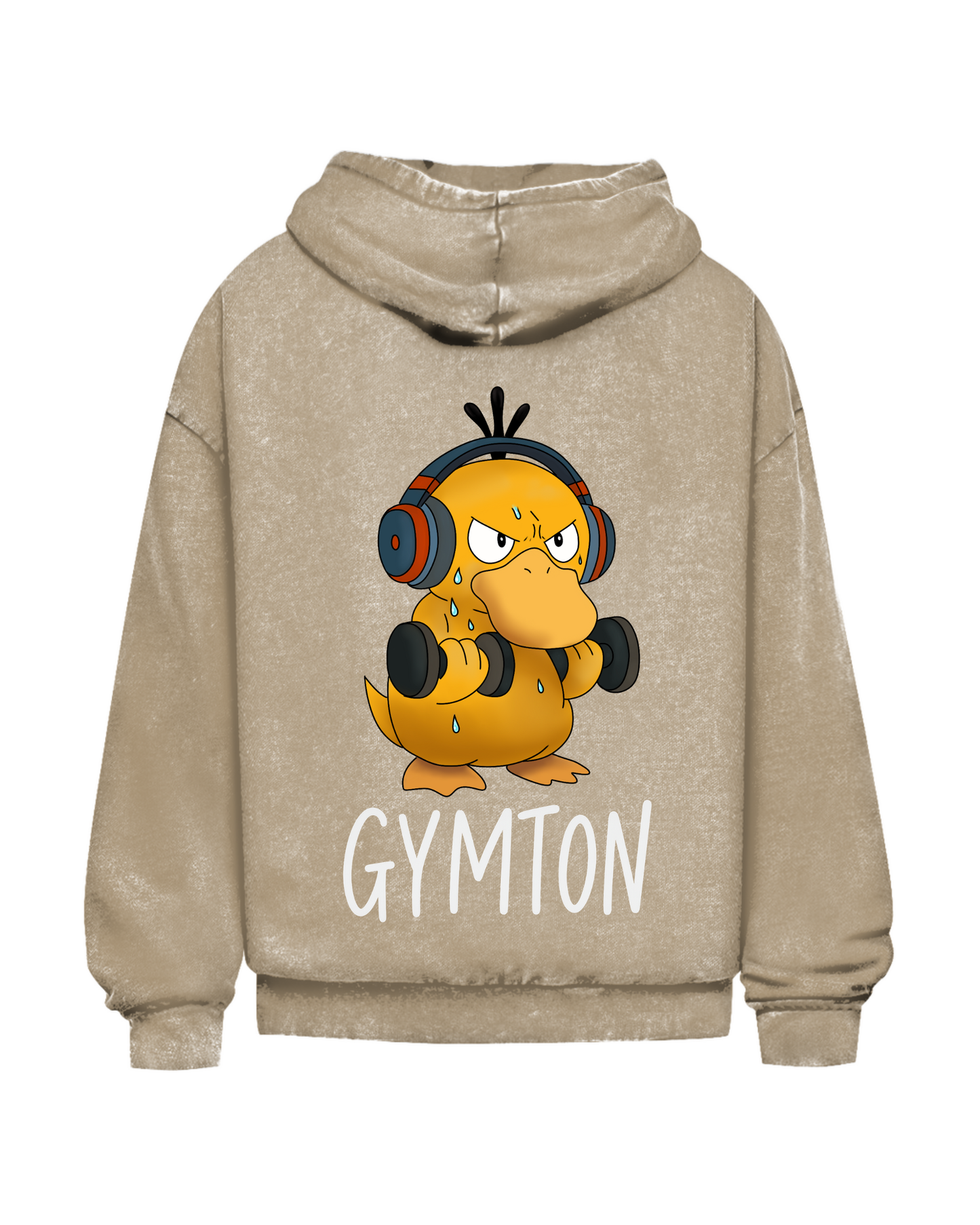 Gymton | Oversized washed hoodie