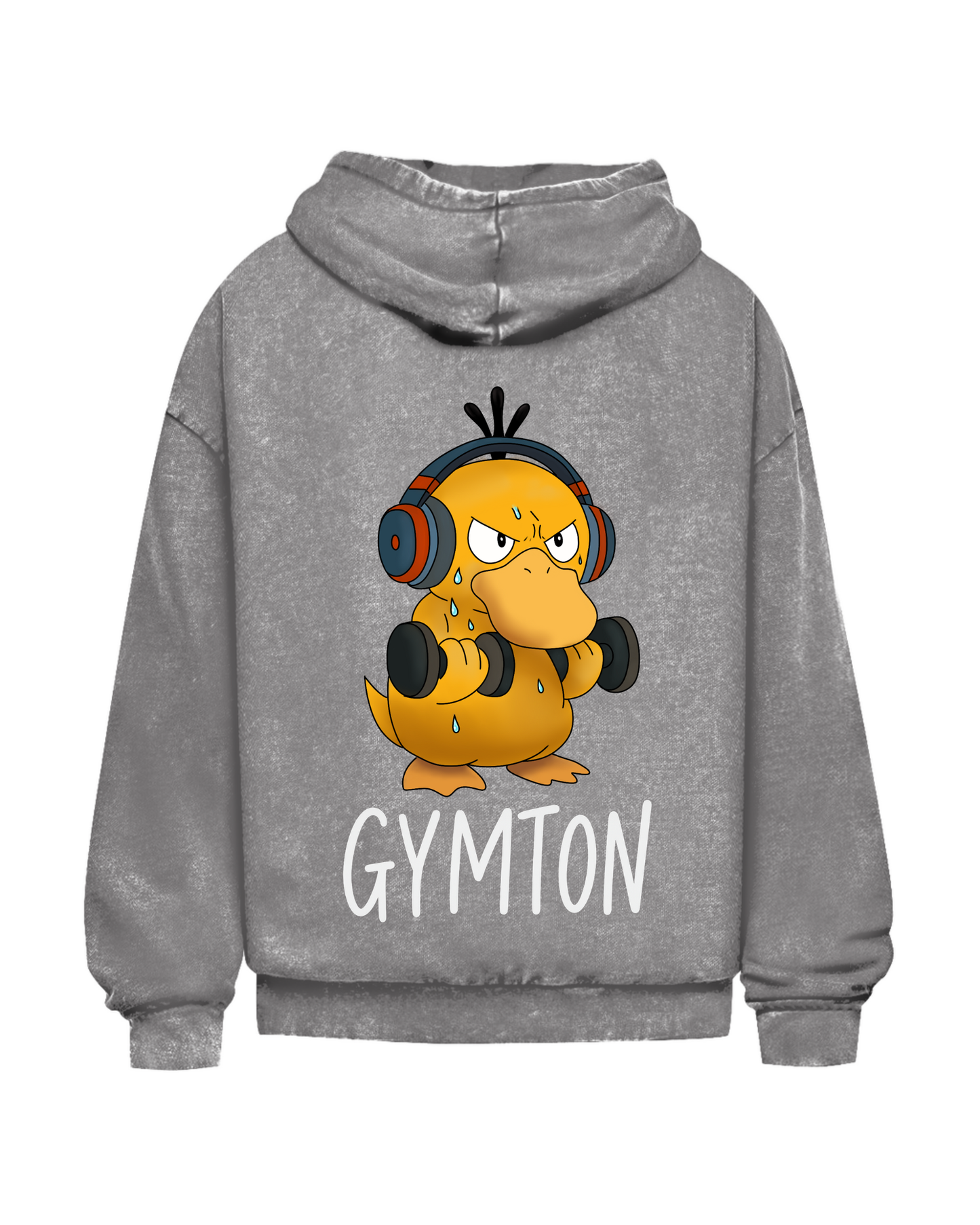 Gymton | Oversized washed hoodie
