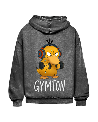 Gymton | Oversized washed hoodie