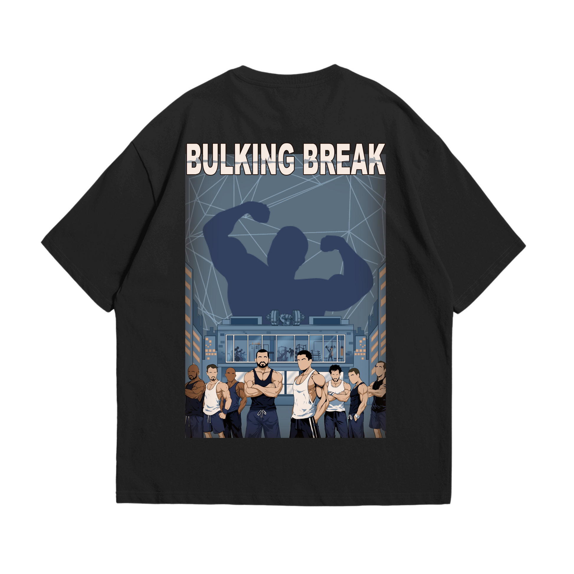 Bulking Break | Oversized Shirt - T-Shirt von MarketPrint | bulkozen | SKU: ZGR149P3