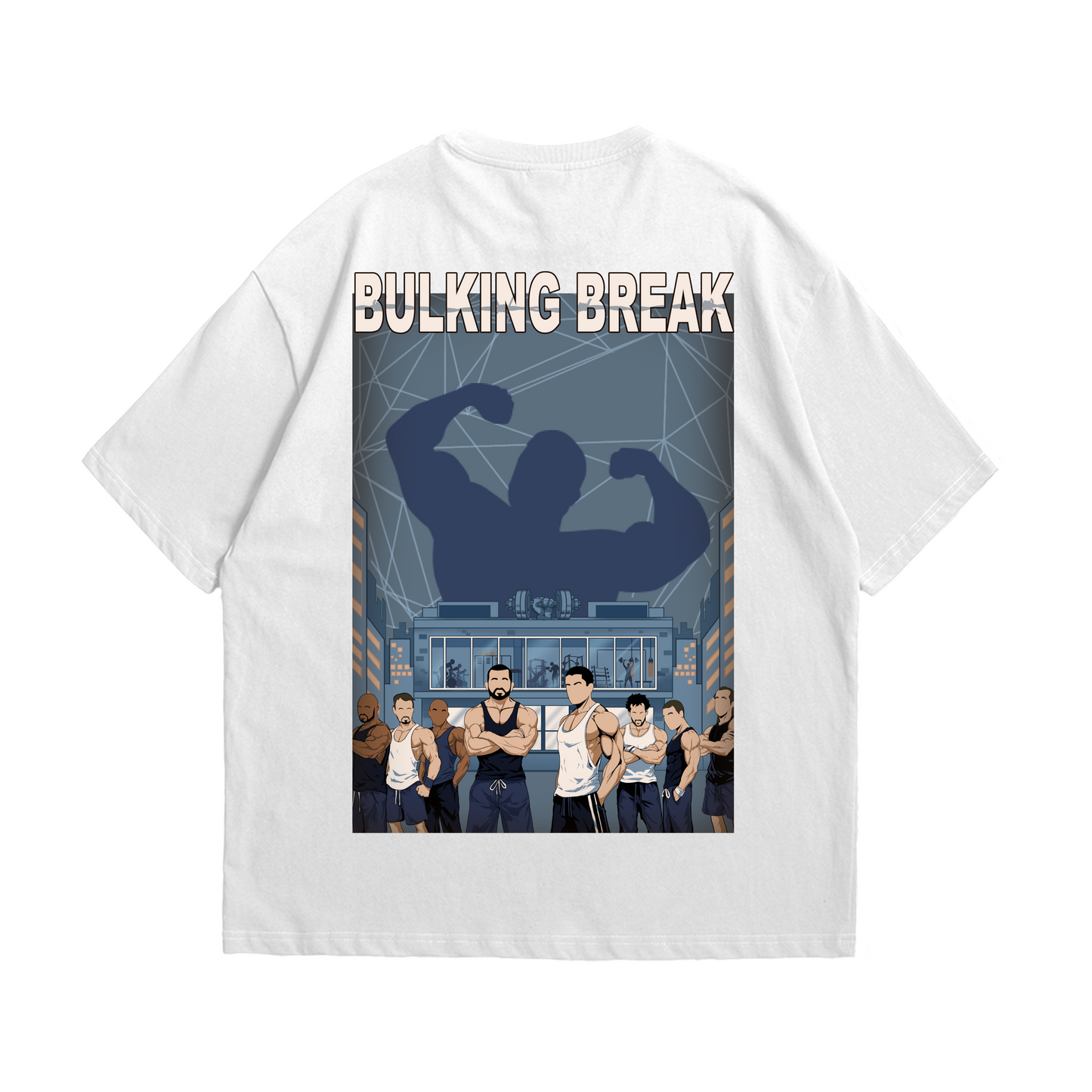 Bulking Break | Oversized Shirt - T-Shirt von MarketPrint | bulkozen | SKU: ZGR149P3