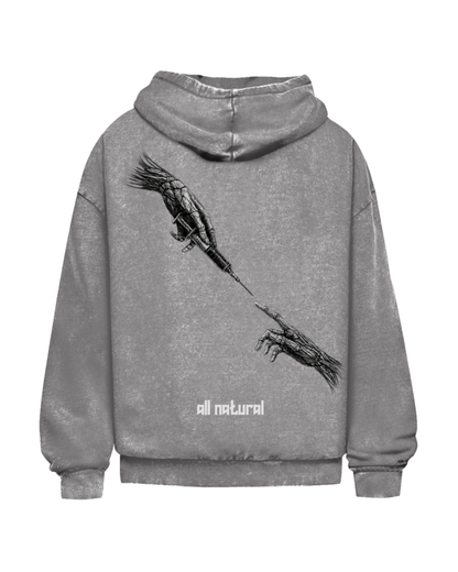 All Natural | Oversized washed hoodie