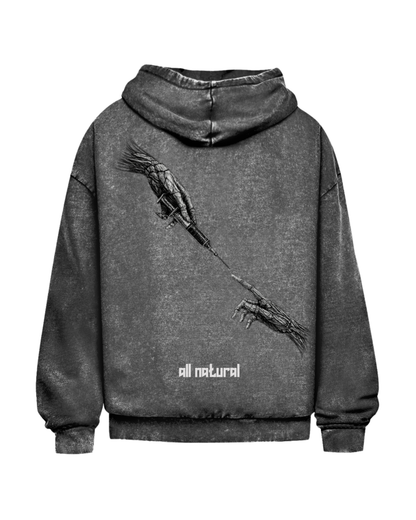 All Natural | Oversized washed hoodie