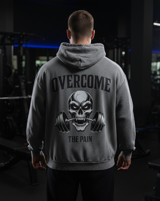 Overcome | Oversized washed hoodie