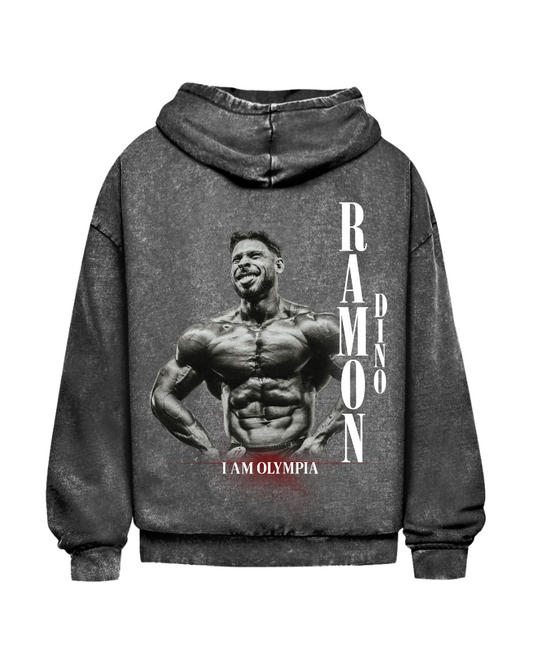 Ramon Dino | Oversized washed hoodie