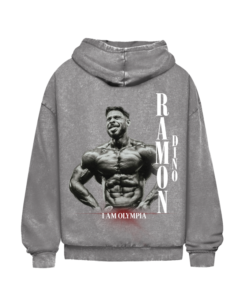 Ramon Dino | Oversized washed hoodie