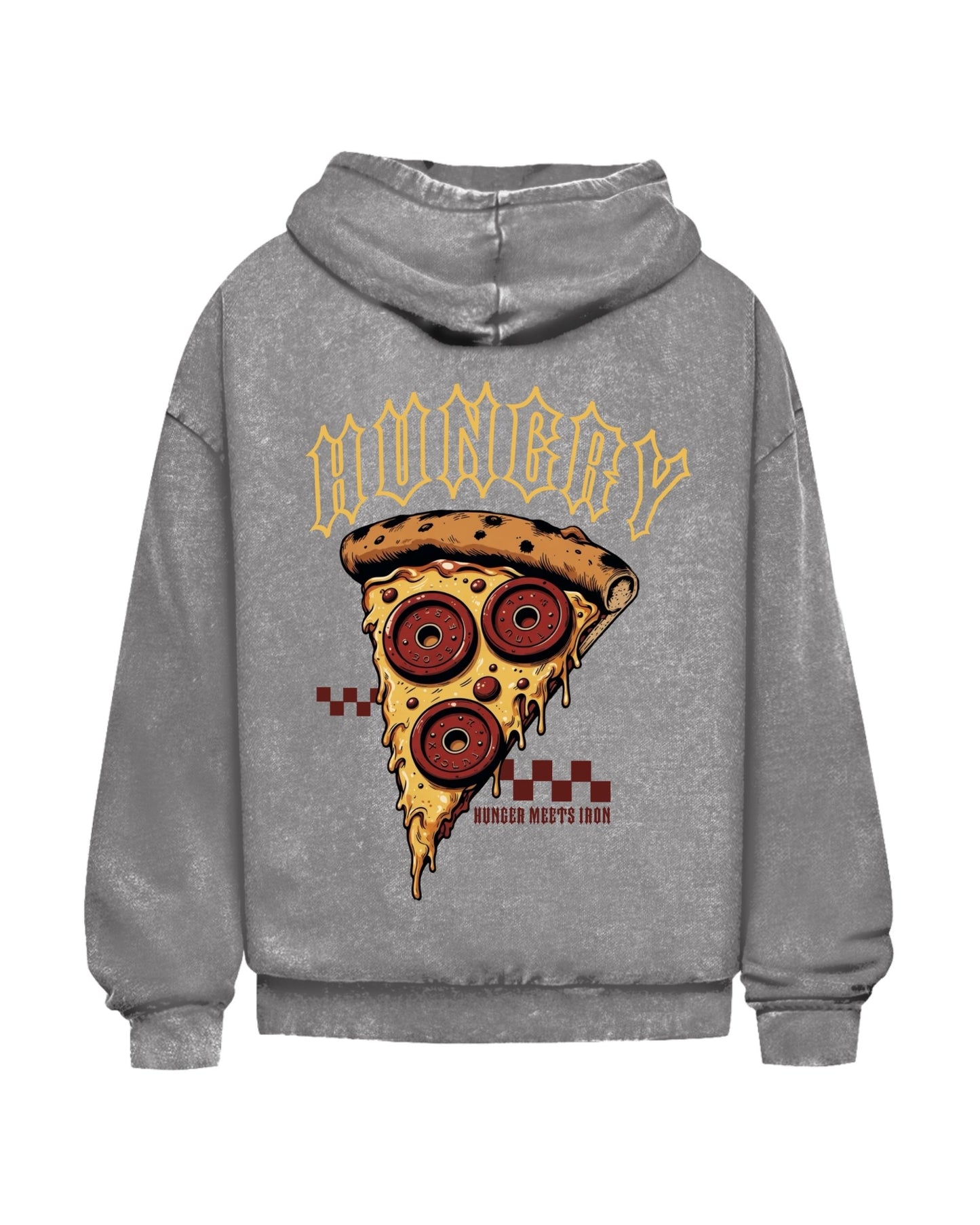 Hungry | Oversized washed hoodie