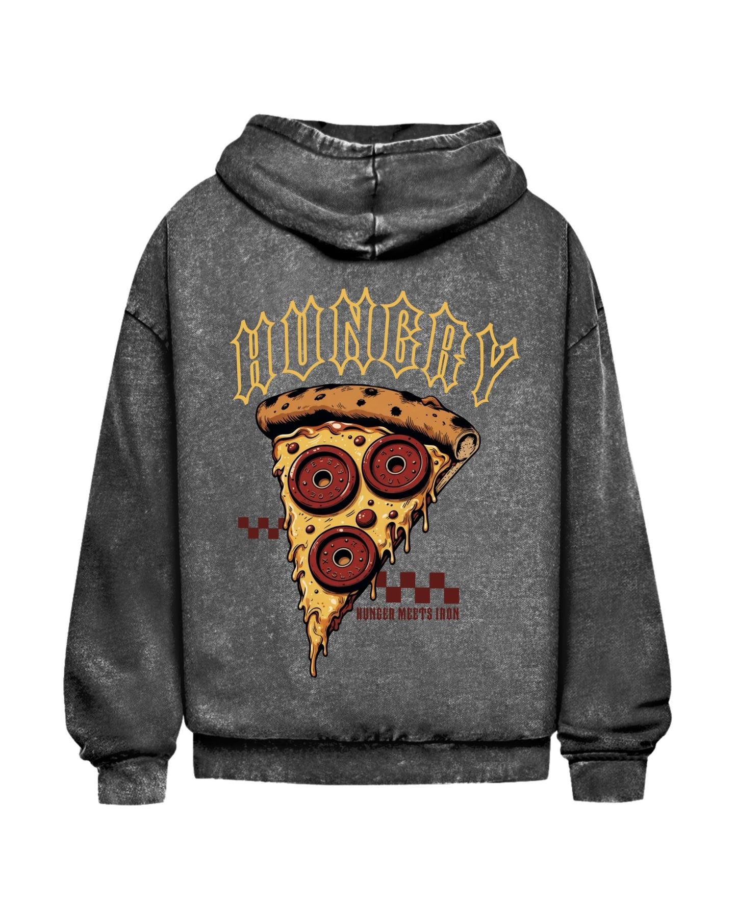 Hungry | Oversized washed hoodie