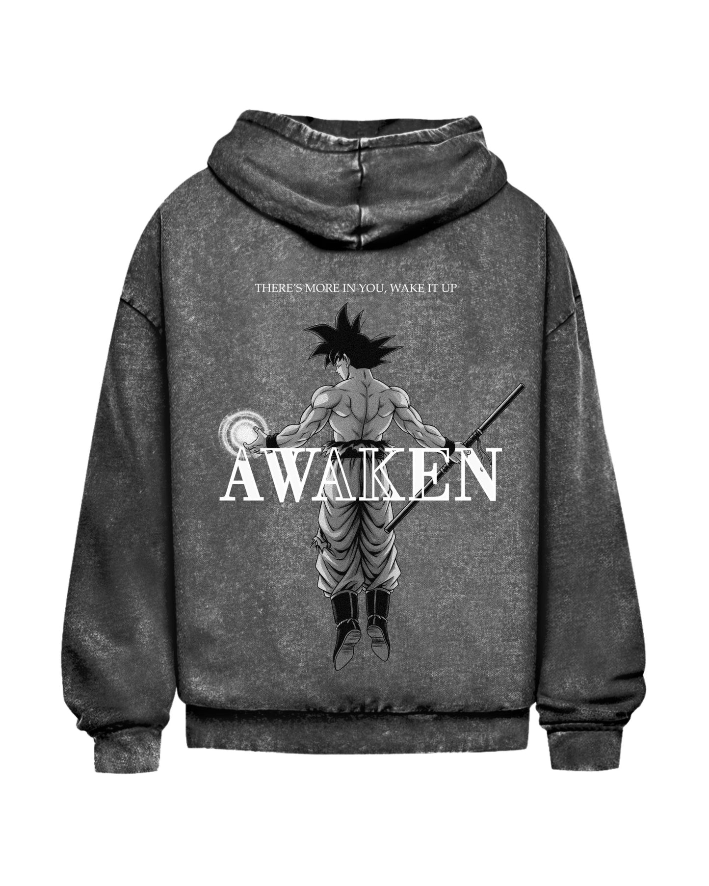 Awaken | Oversized Washed Hoodie