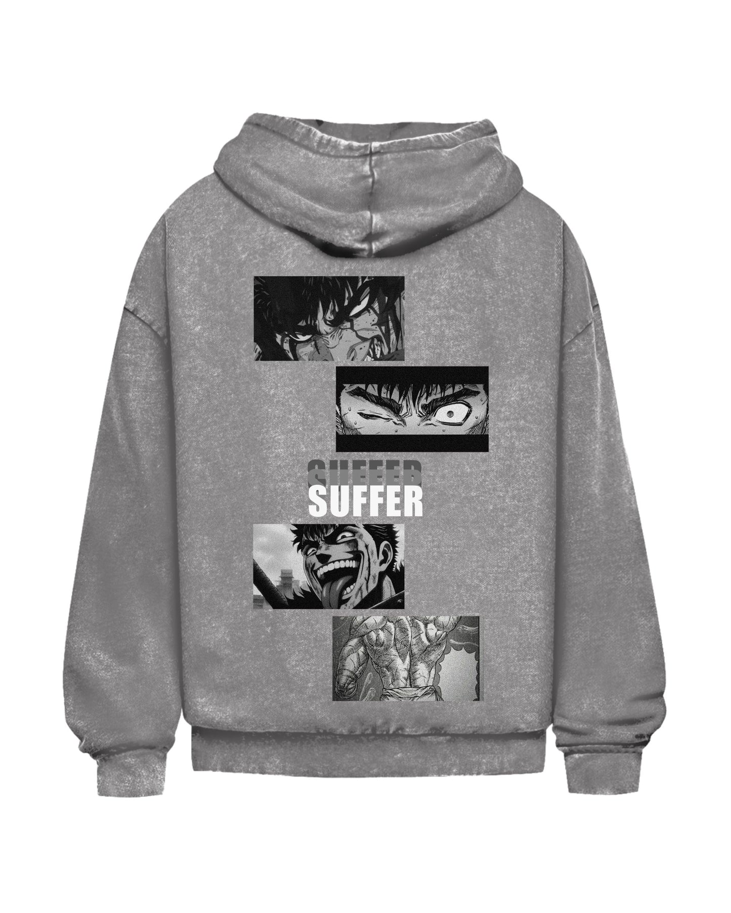 Suffer | Oversized Washed Hoodie
