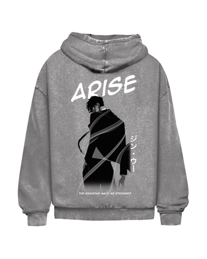 Arise | Oversized washed hoodie