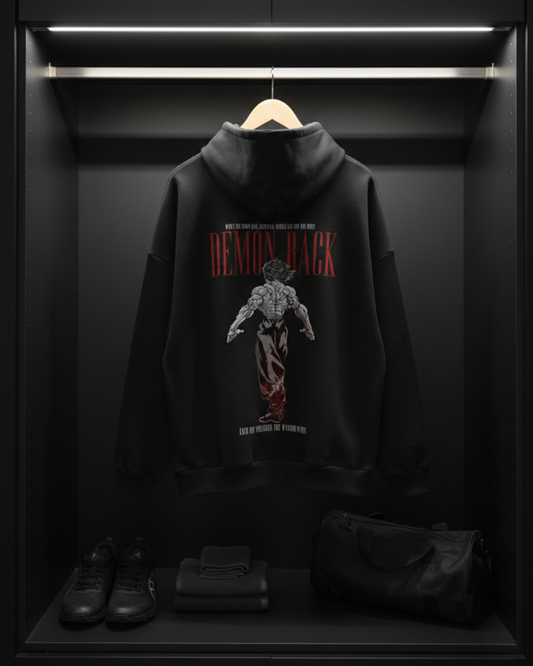 Demon Back | Premium Hoodie