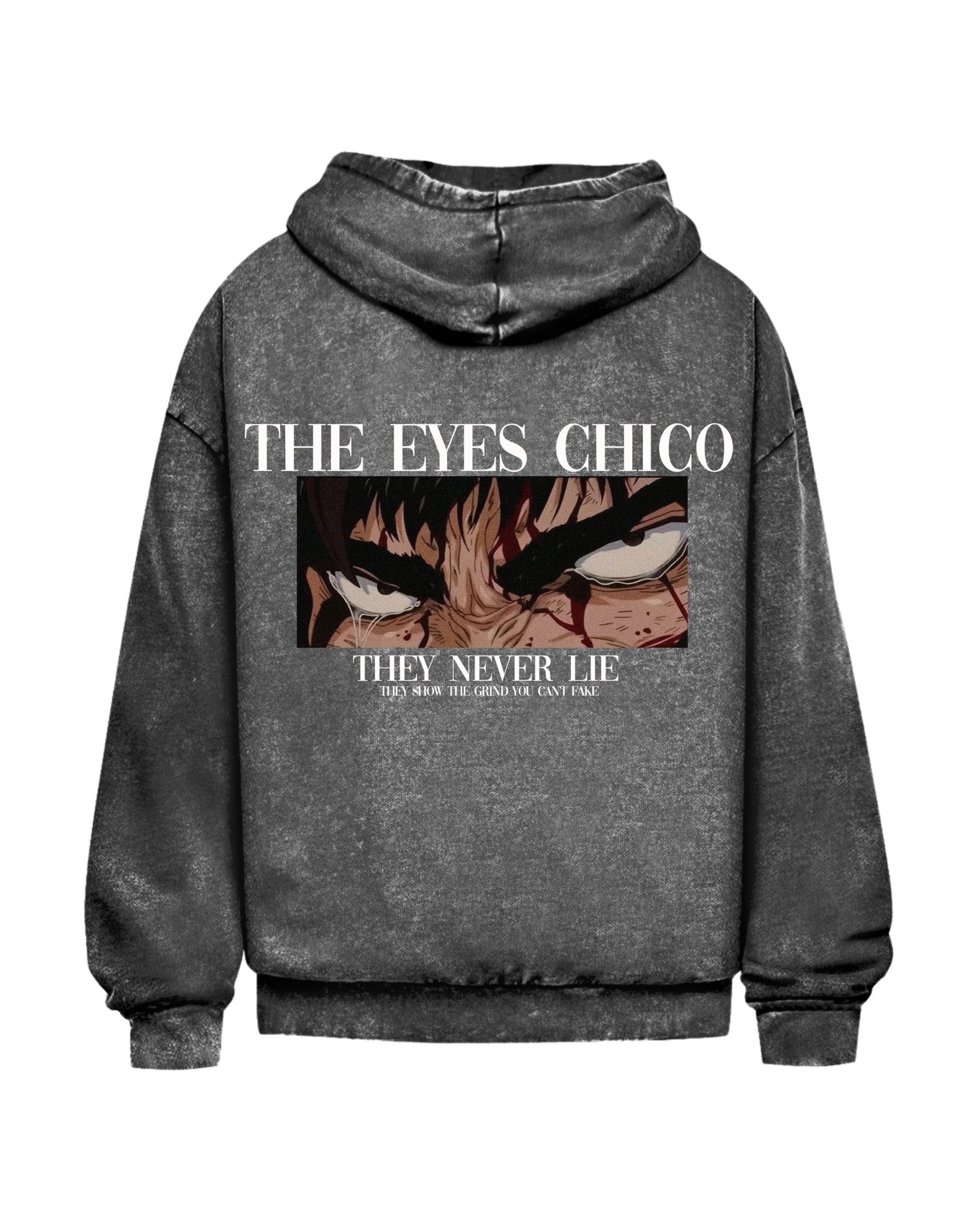 Eyes Chico | Oversized washed hoodie