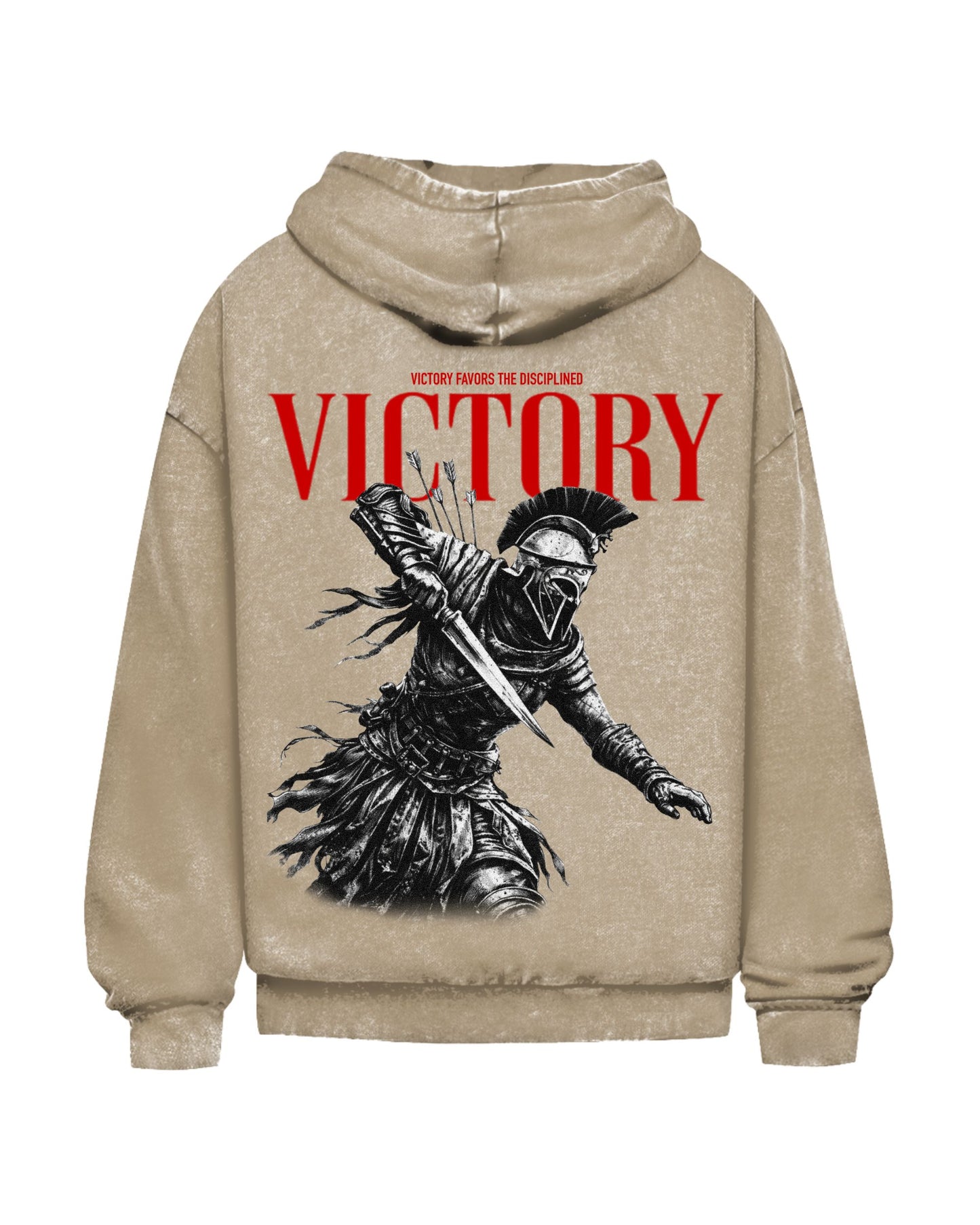 Victory | Oversized Washed Hoodie