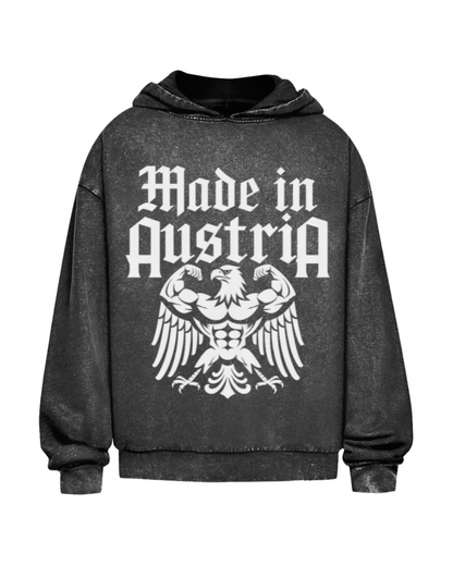 Made in Austria | Oversized washed hoodie