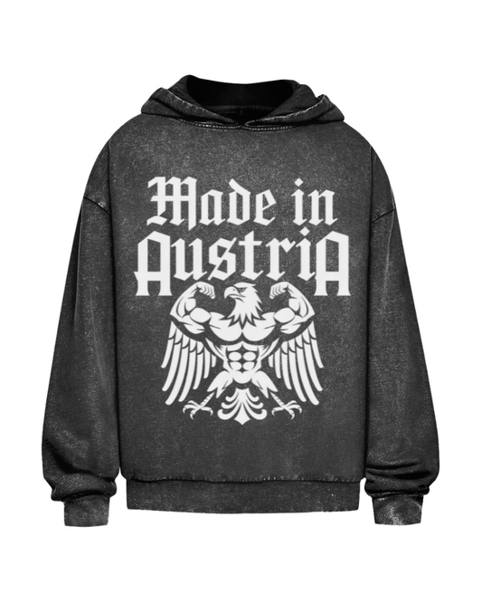 Made in Austria | Oversized washed hoodie