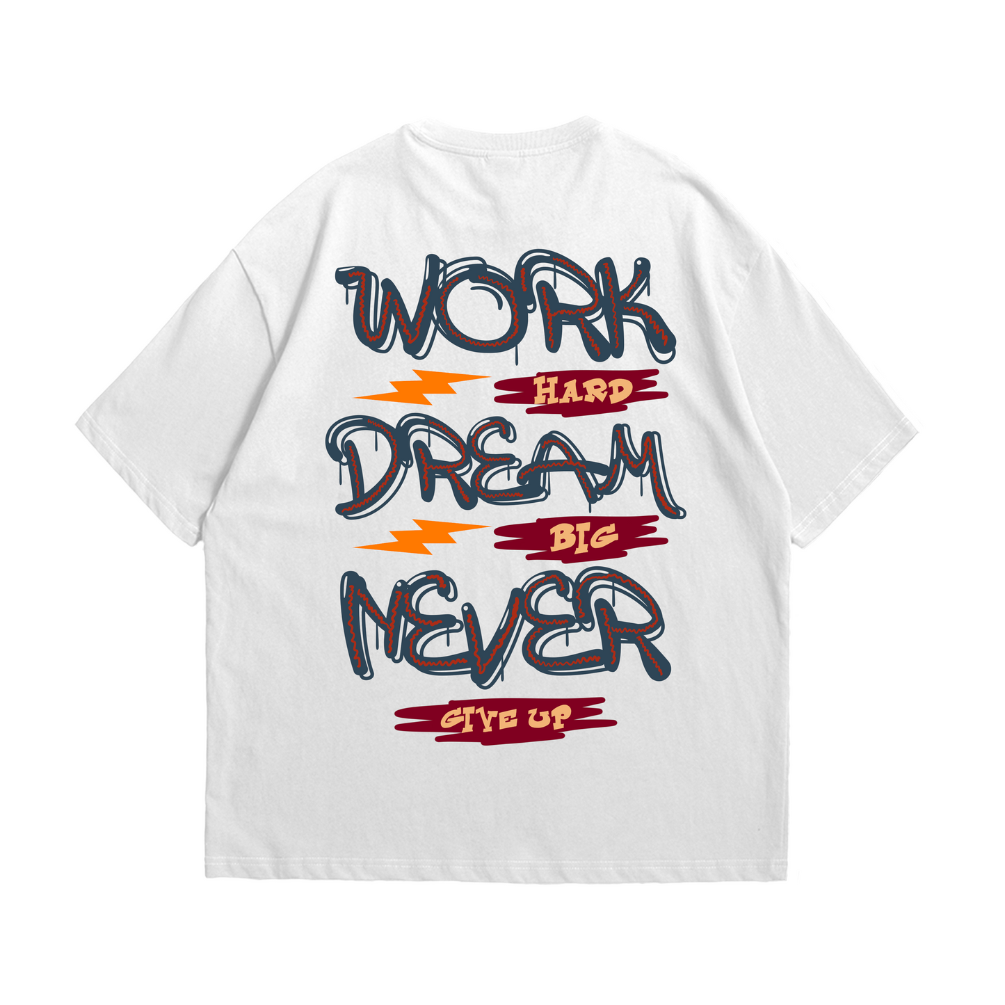 Work Hard | Oversized Shirt