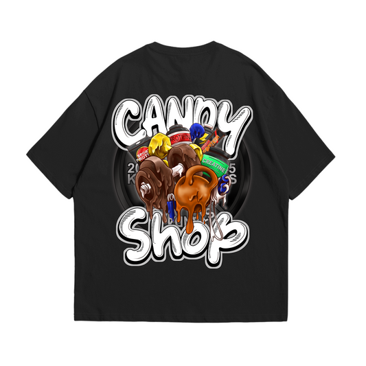 Candy Shop | Oversized Shirt - T-Shirt von MarketPrint | bulkozen | SKU: KH8MBV0D