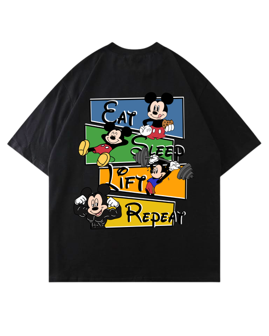 Eat Sleep Lift Repeat 2.0 | Oversized shirt
