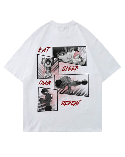 Eat Sleep Train Repeat | Oversized shirt