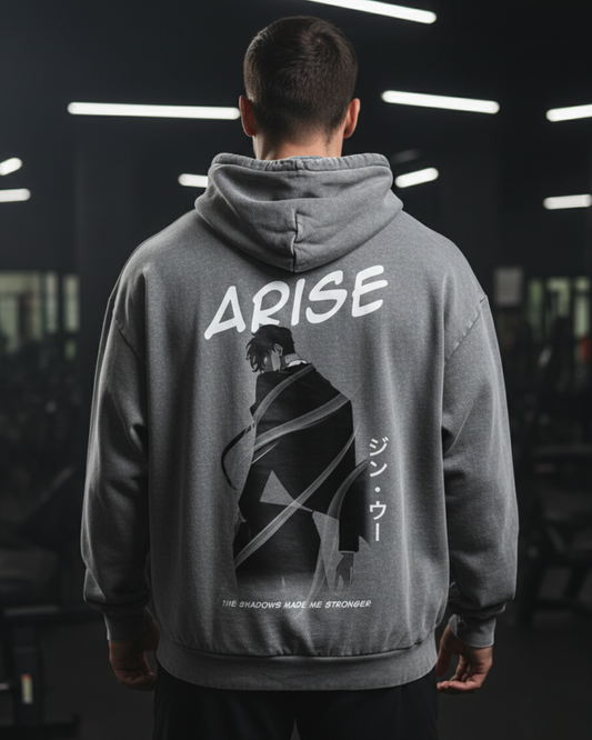 Arise | Oversized washed hoodie