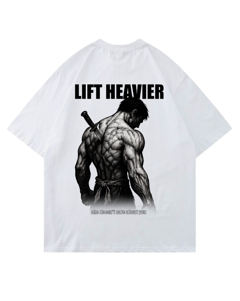 Lift Heavier | Oversized Shirt