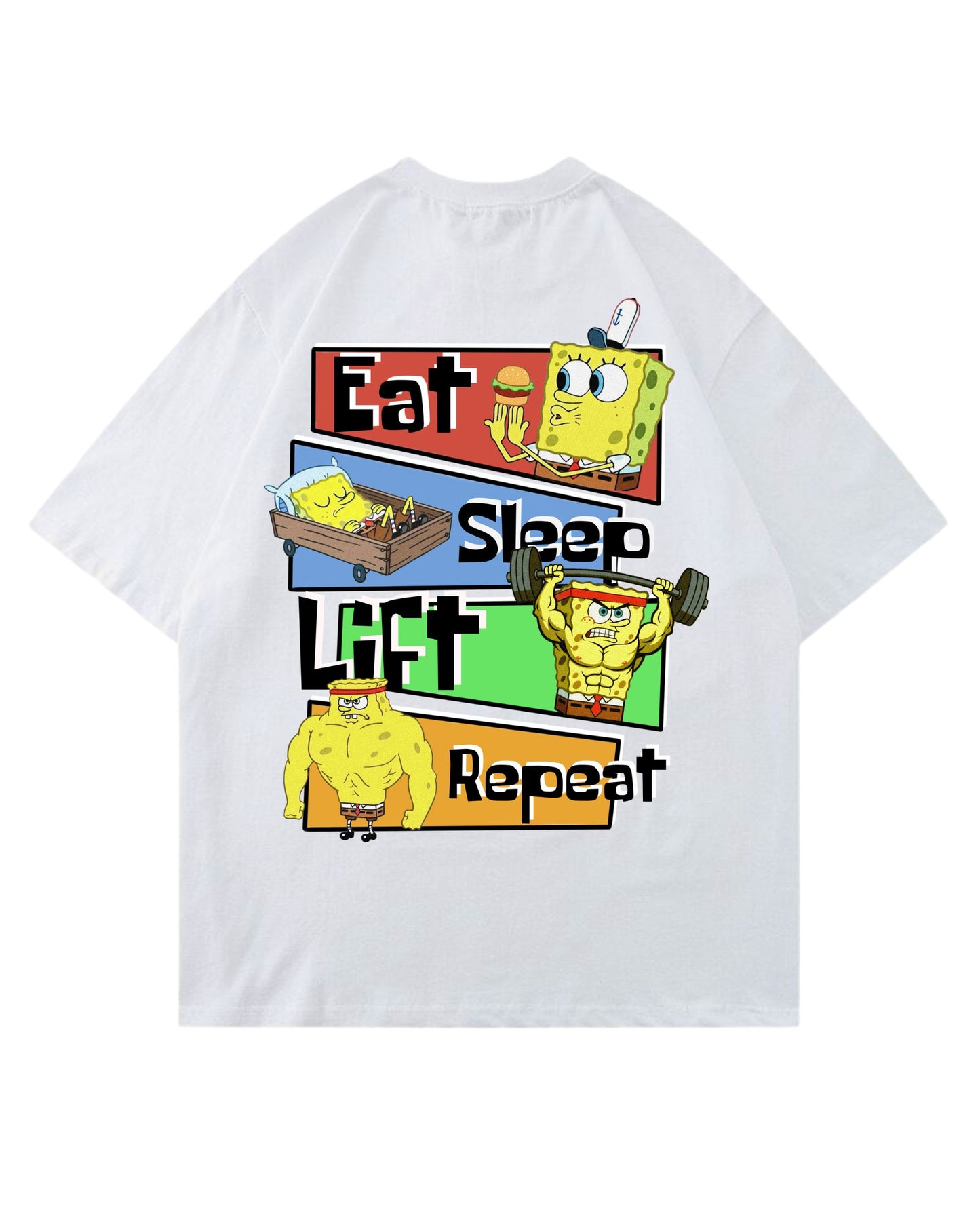 Eat Sleep Lift Repeat 3.0 | Oversized Shirt