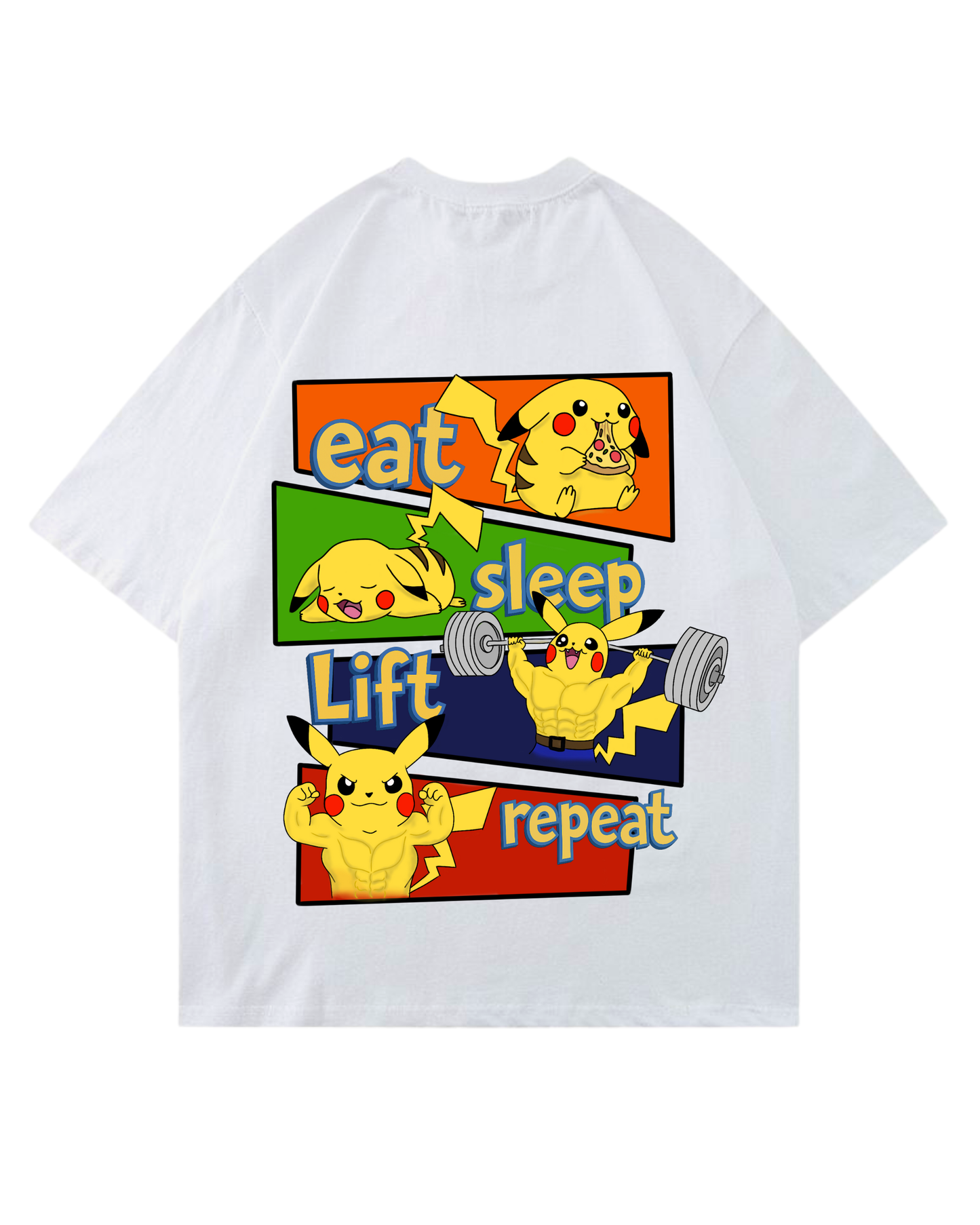 Eat Sleep Lift Repeat | Oversized shirt