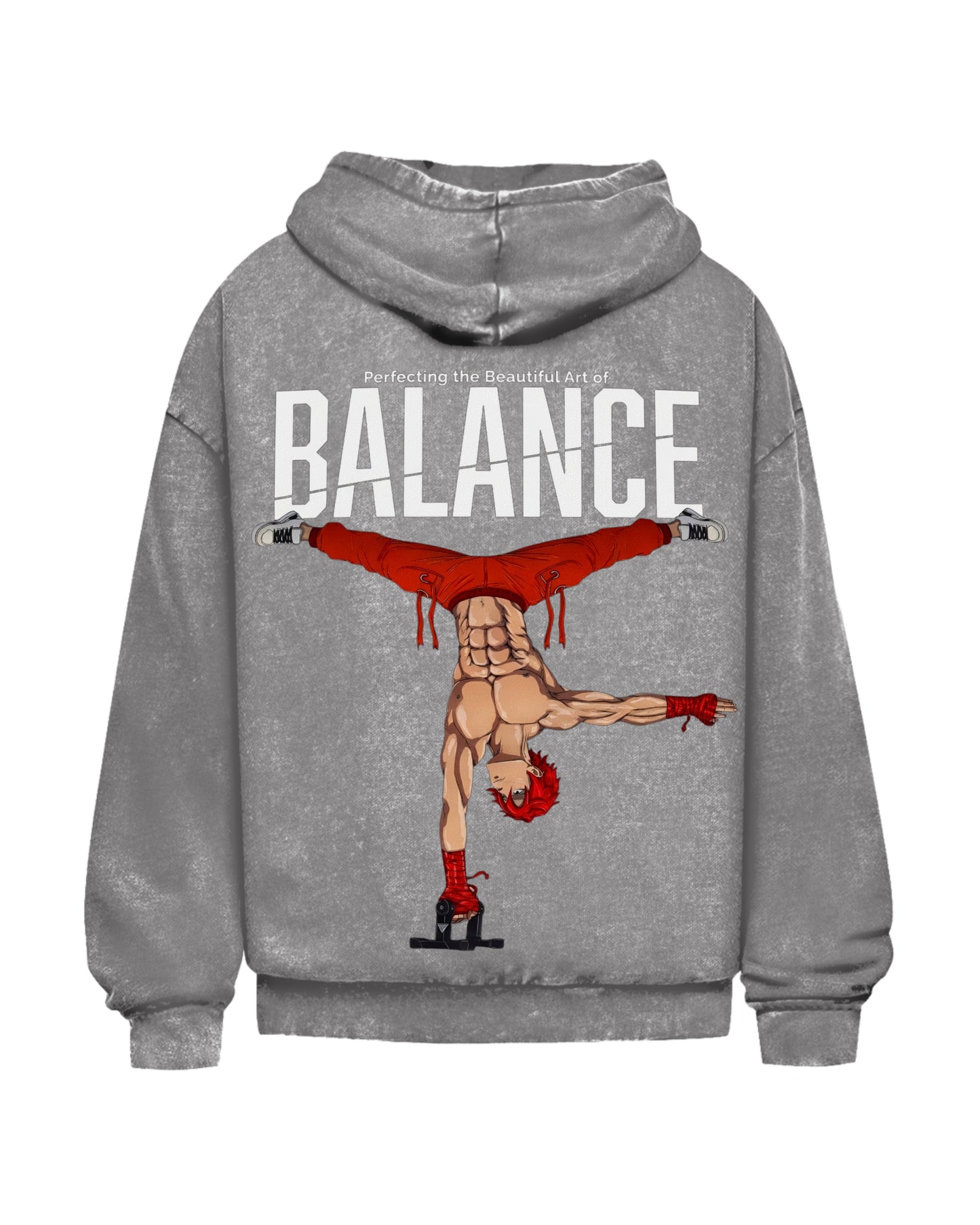 Balance | Oversized Washed Hoodie