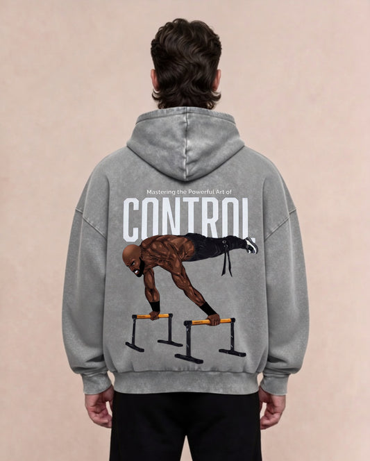Control | Oversized Washed Hoodie