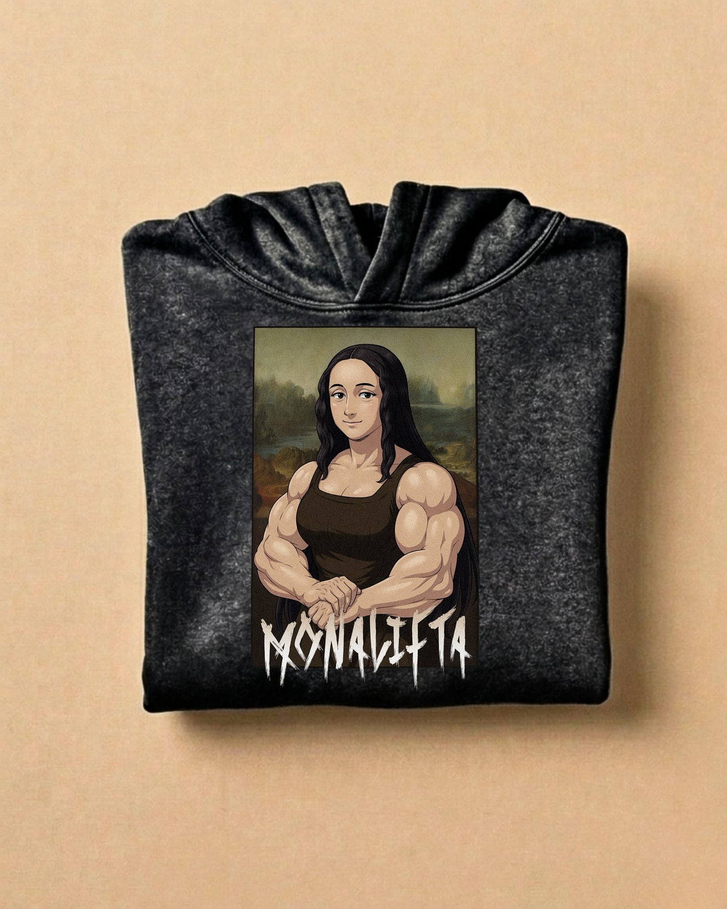 Monalifta | Oversized Washed Hoodie