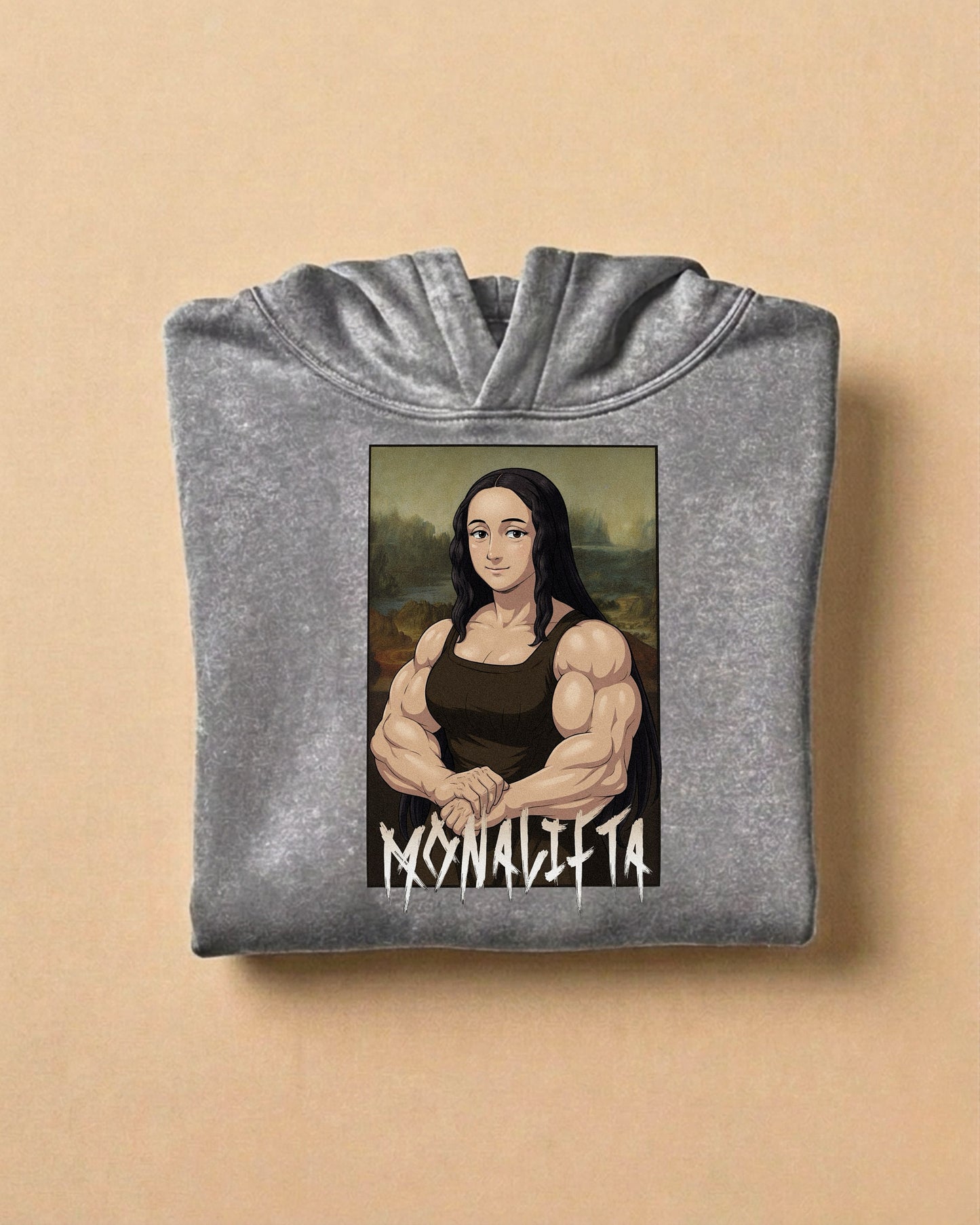 Monalifta | Oversized Washed Hoodie