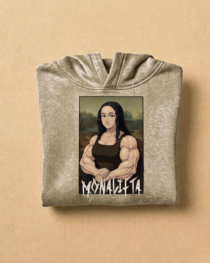 Monalifta | Oversized Washed Hoodie