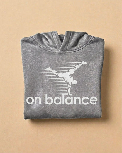 On Balance | Oversized Washed Hoodie