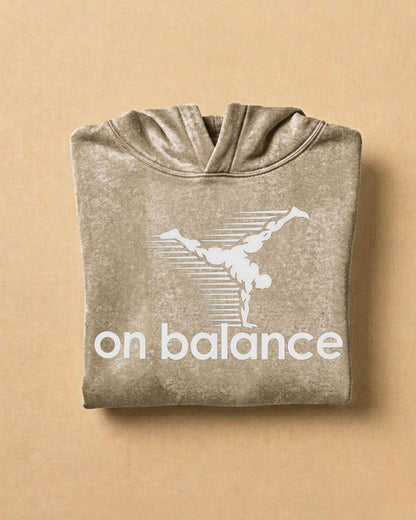 On Balance | Oversized Washed Hoodie