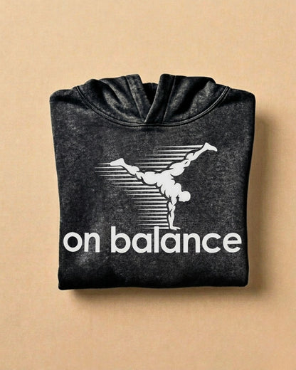 On Balance | Oversized Washed Hoodie