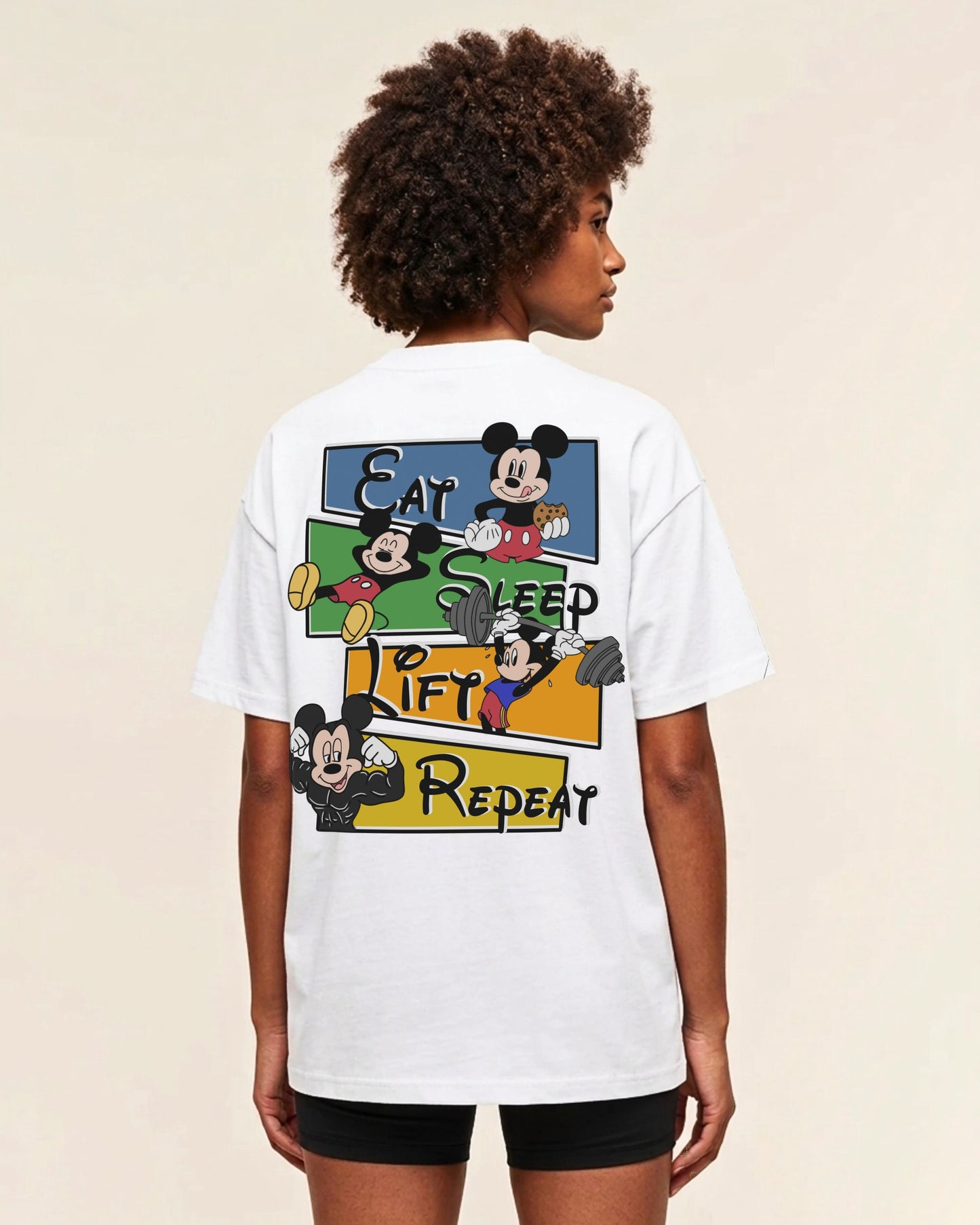 Eat Sleep Lift Repeat 2.0 | Oversized shirt