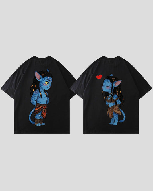 Blueheart Duo Bundle | Oversized Shirt