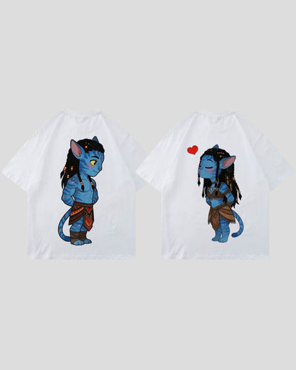 Blueheart Duo Bundle | Oversized Shirt