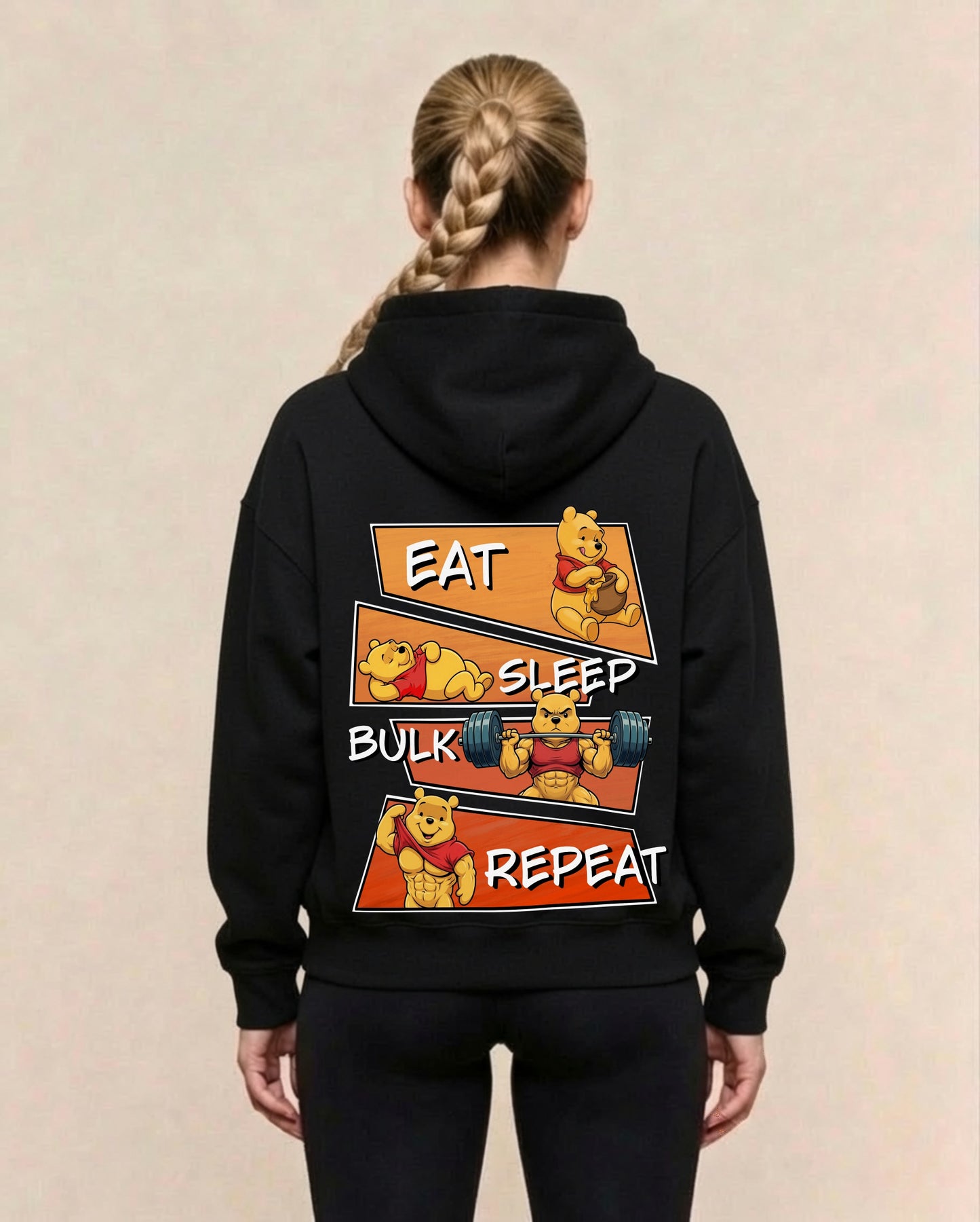 Eat Sleep Bulk Repeat | Premium Hoodie