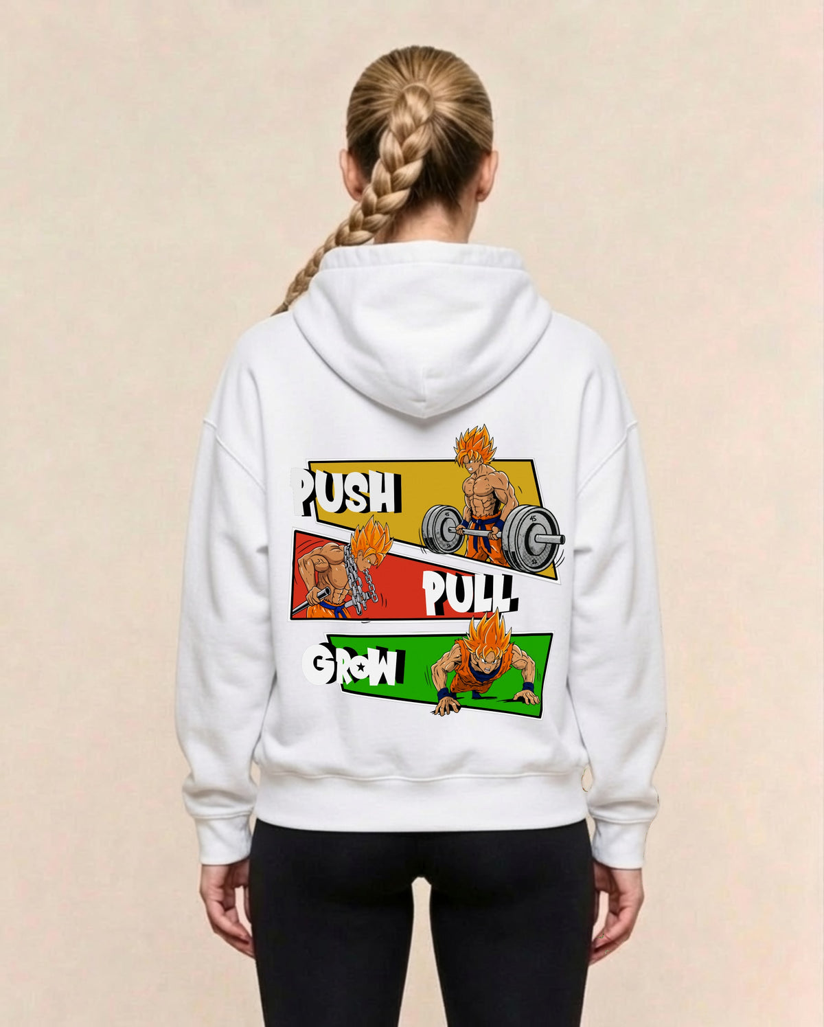 Push Pull Grow | Premium Hoodie