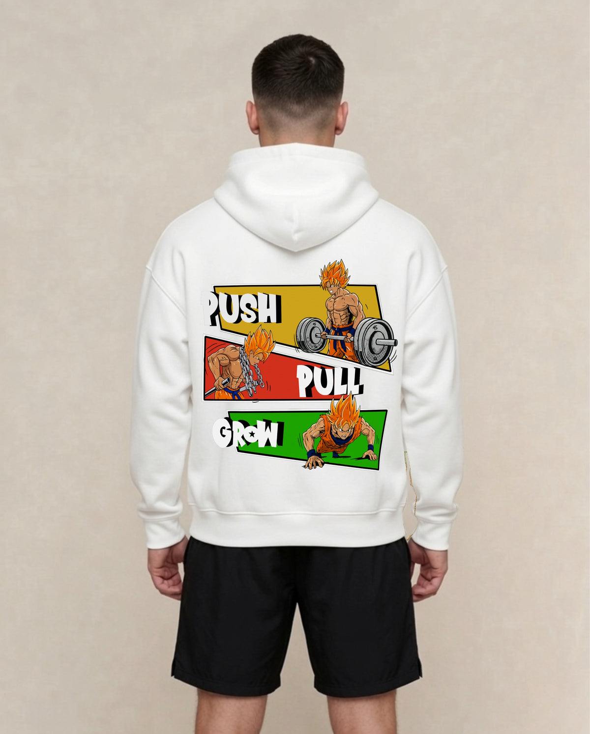 Push Pull Grow | Premium Hoodie