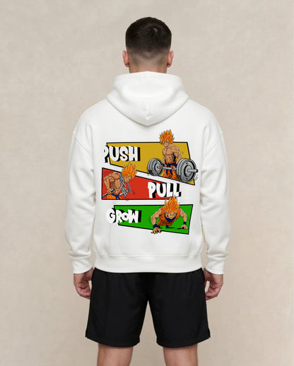 Push Pull Grow | Premium Hoodie
