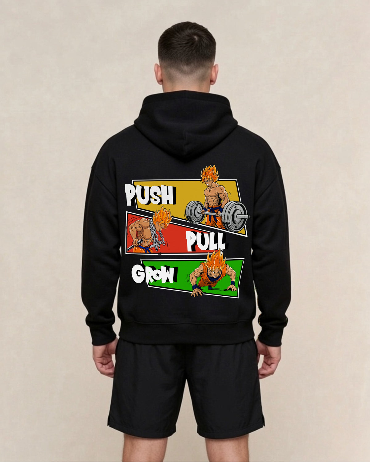 Push Pull Grow | Premium Hoodie