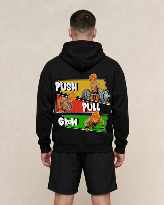 Push Pull Grow | Premium Hoodie