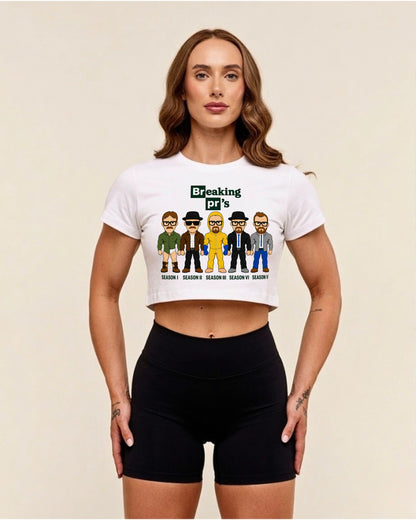 Breaking pr's | Oversized Crop Top
